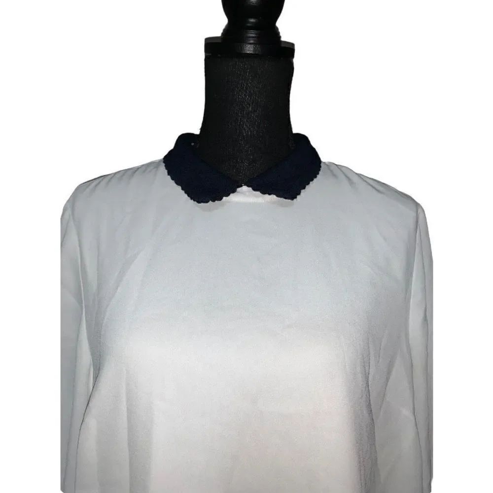 CeCe Sheer Blouse - Picture 2 of 6